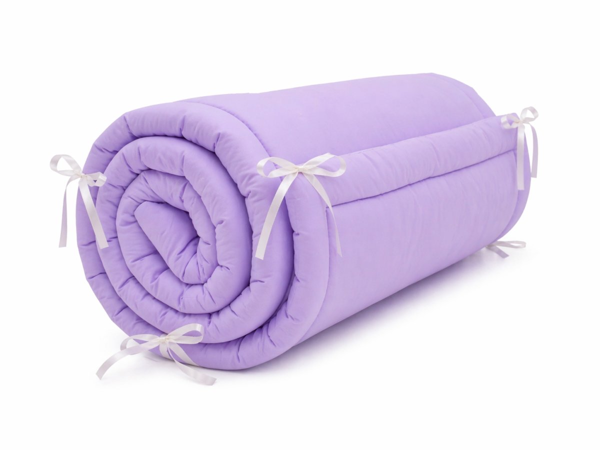 Acolchado Con Chichonera Cuna - Microfibra Bordada - Con Hada