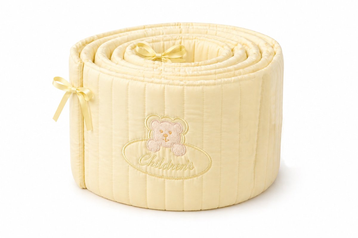 Acolchado Cuna C/Chichonera  Bordado Reversible Gross