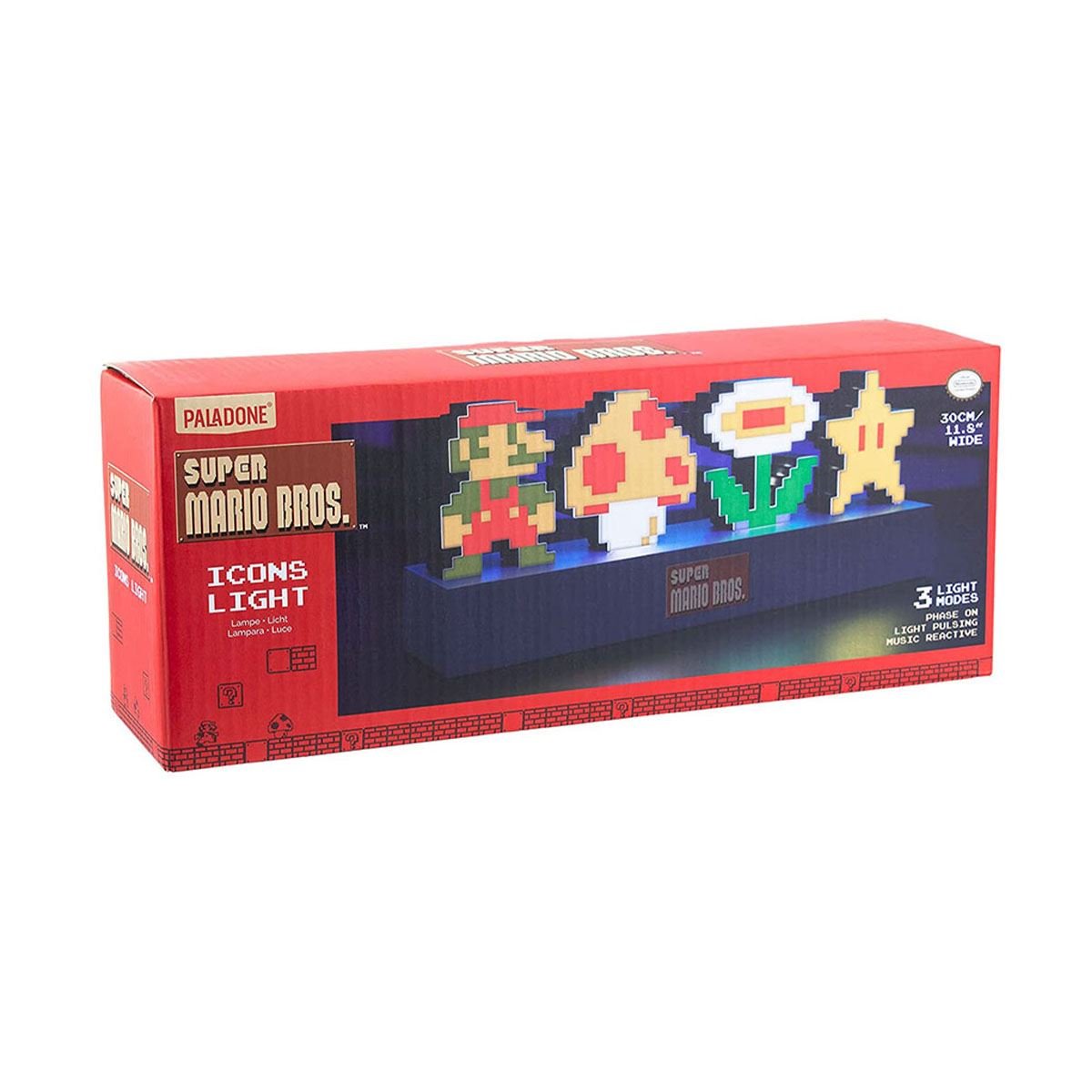 Lampara Super Mario Bros. Icons Light