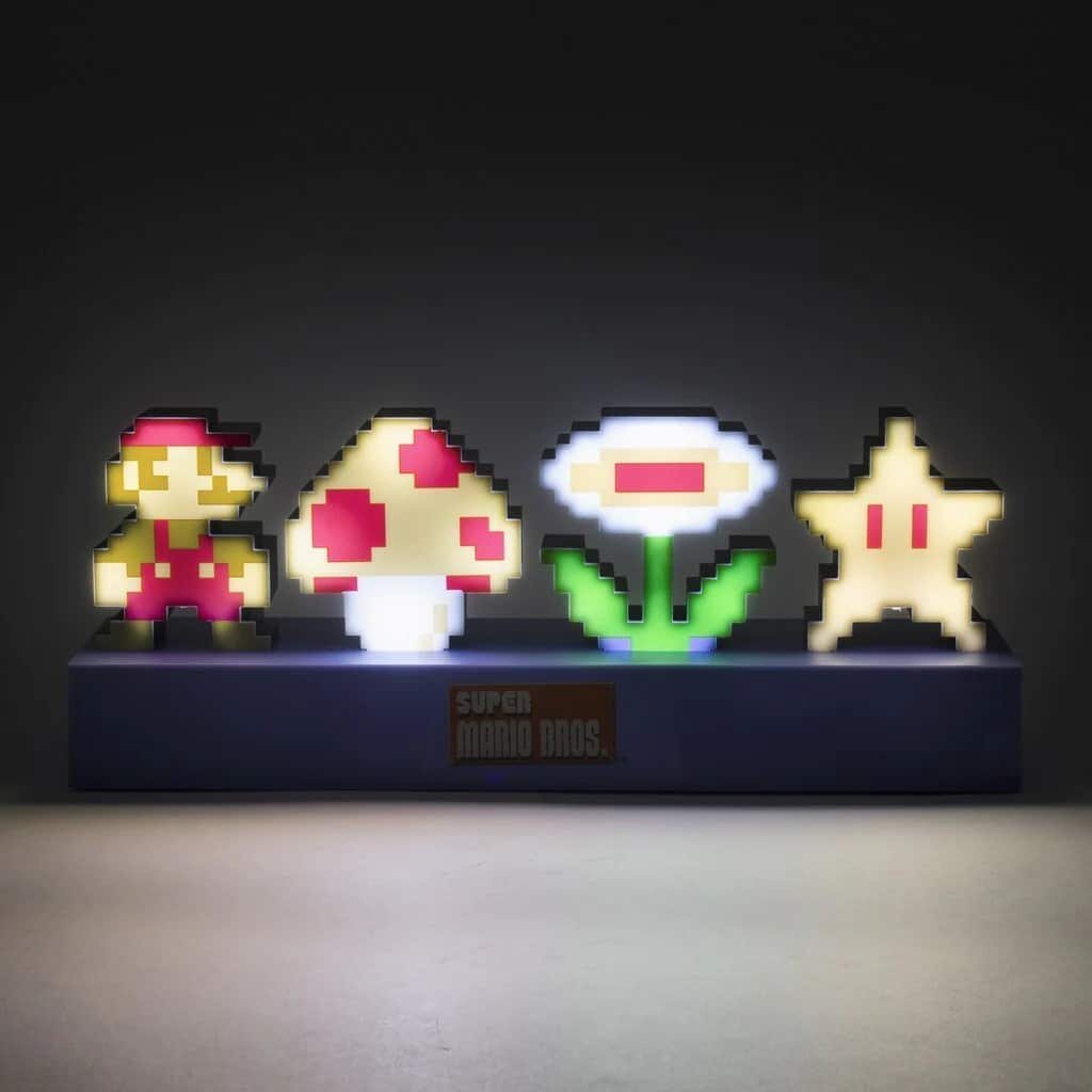 Lampara Super Mario Bros. Icons Light