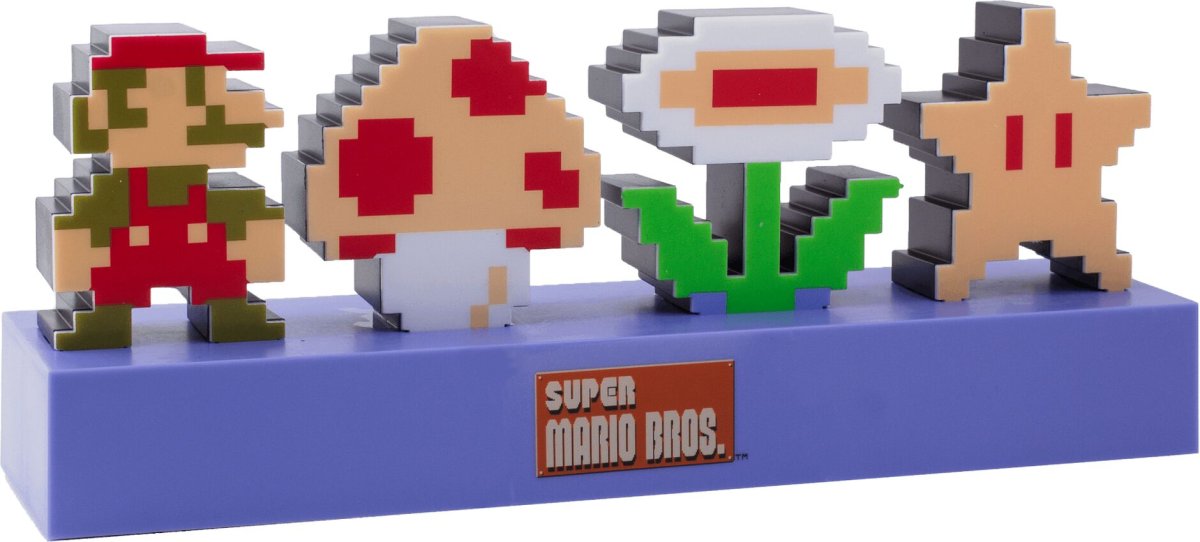 Lampara Super Mario Bros. Icons Light