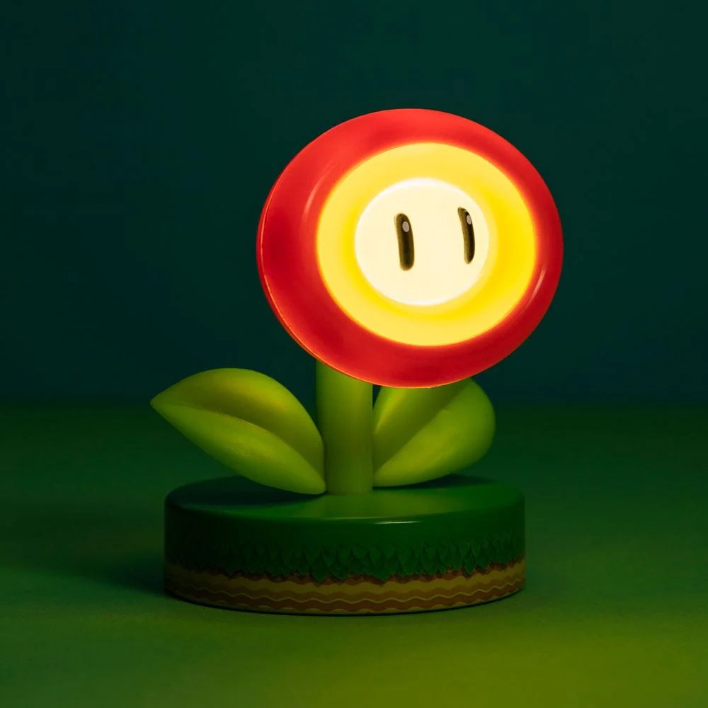 Lampara Icons Light Super Mario Bros. Flor - Fire Flower