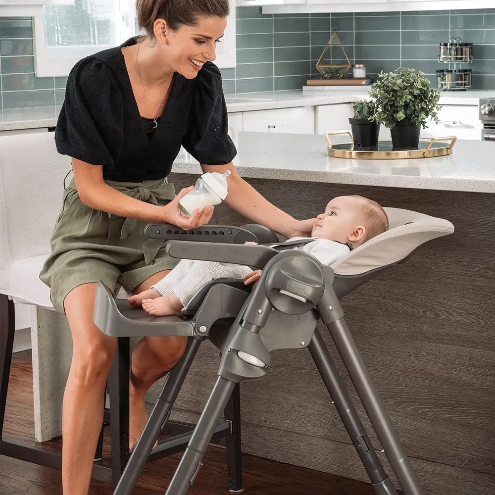 Polly Silla De Comer Bebe Con Reclinado Alturas Y Plegable