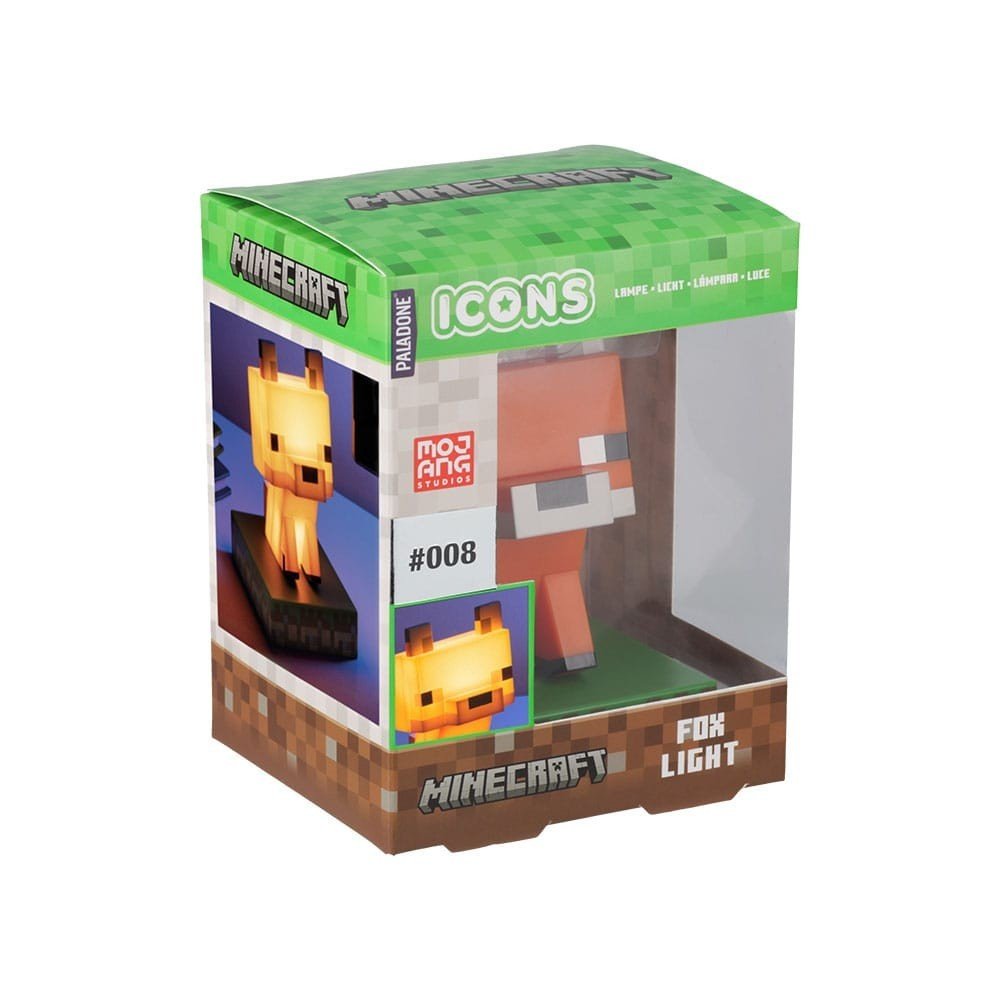 Lampara Icons Minecraft Fox - Zorro