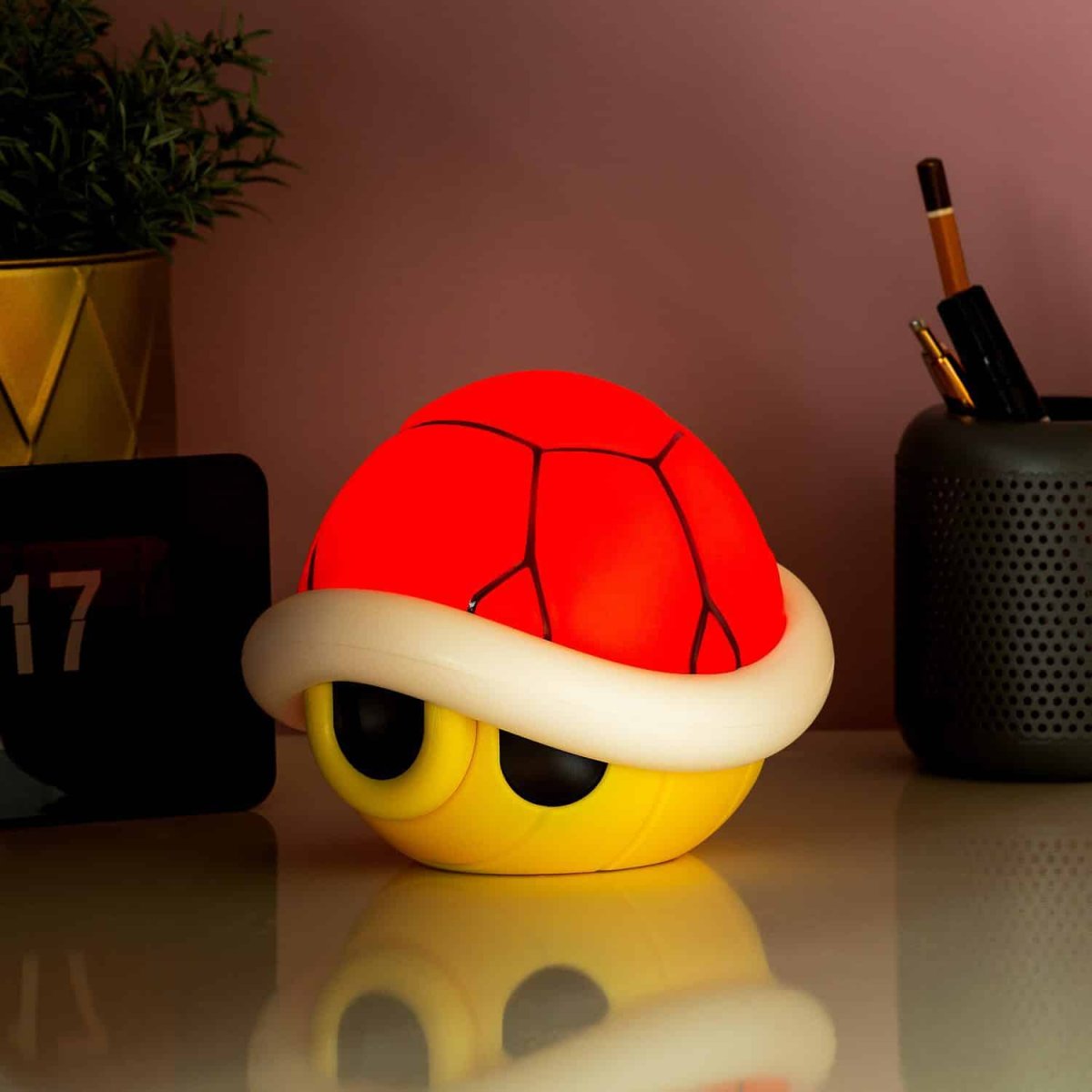 Lampara Mario Kart Red Shell Con Sonido - Tortuga Roja