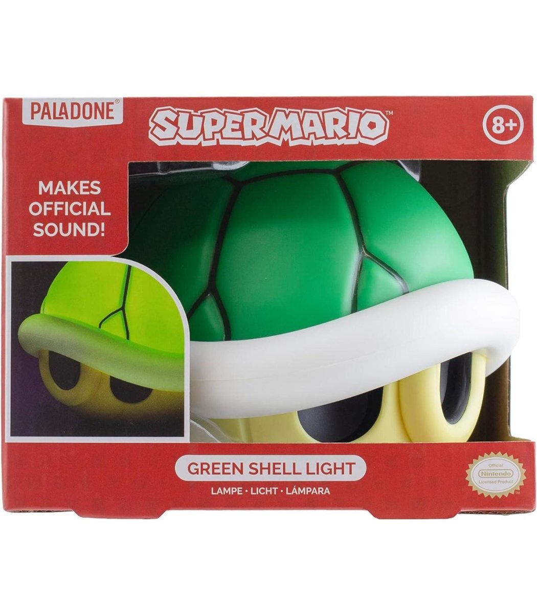 Lampara Mario Kart Green Shell Con Sonido - Tortuga Verde