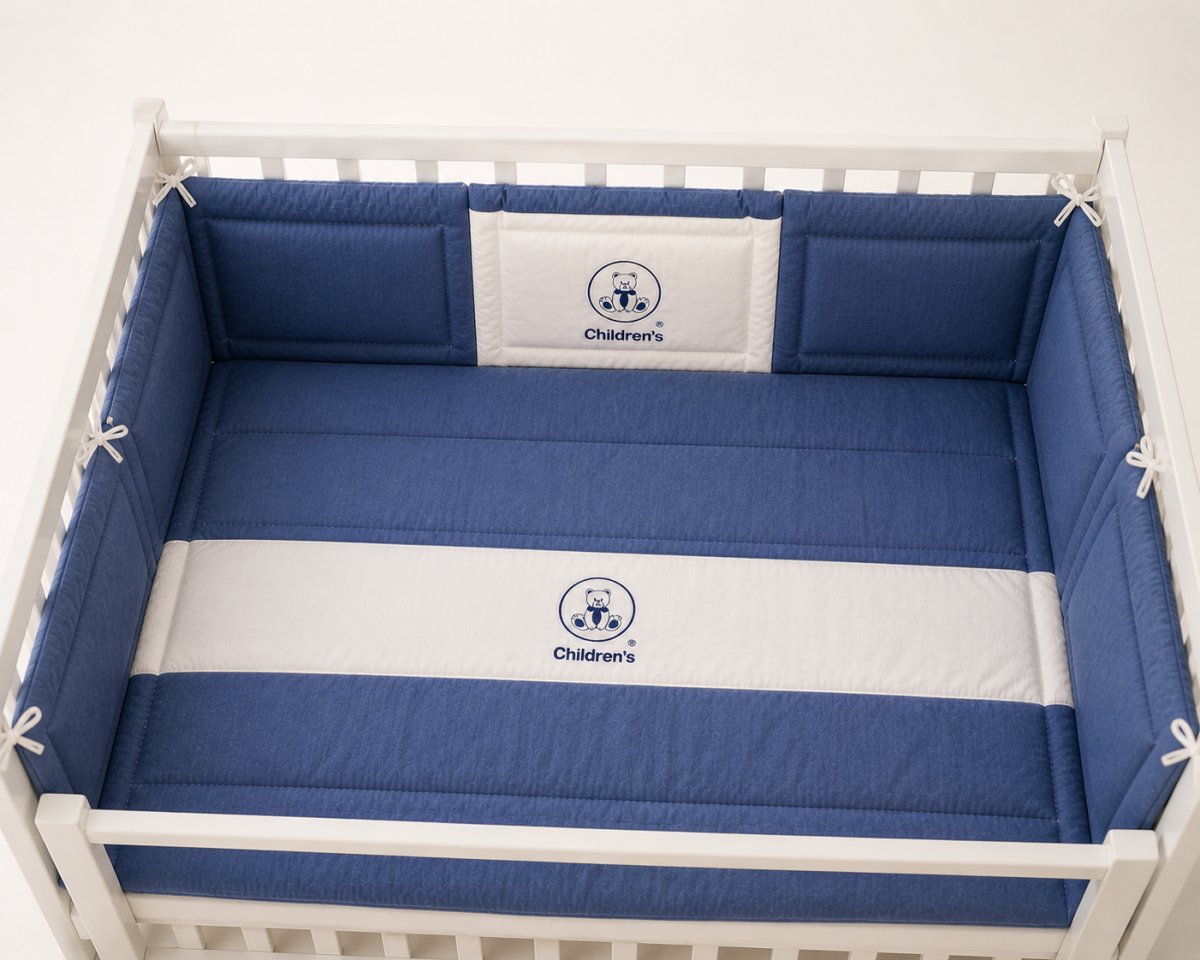Acolchado Cuna C/Chichonera Premium Oxford