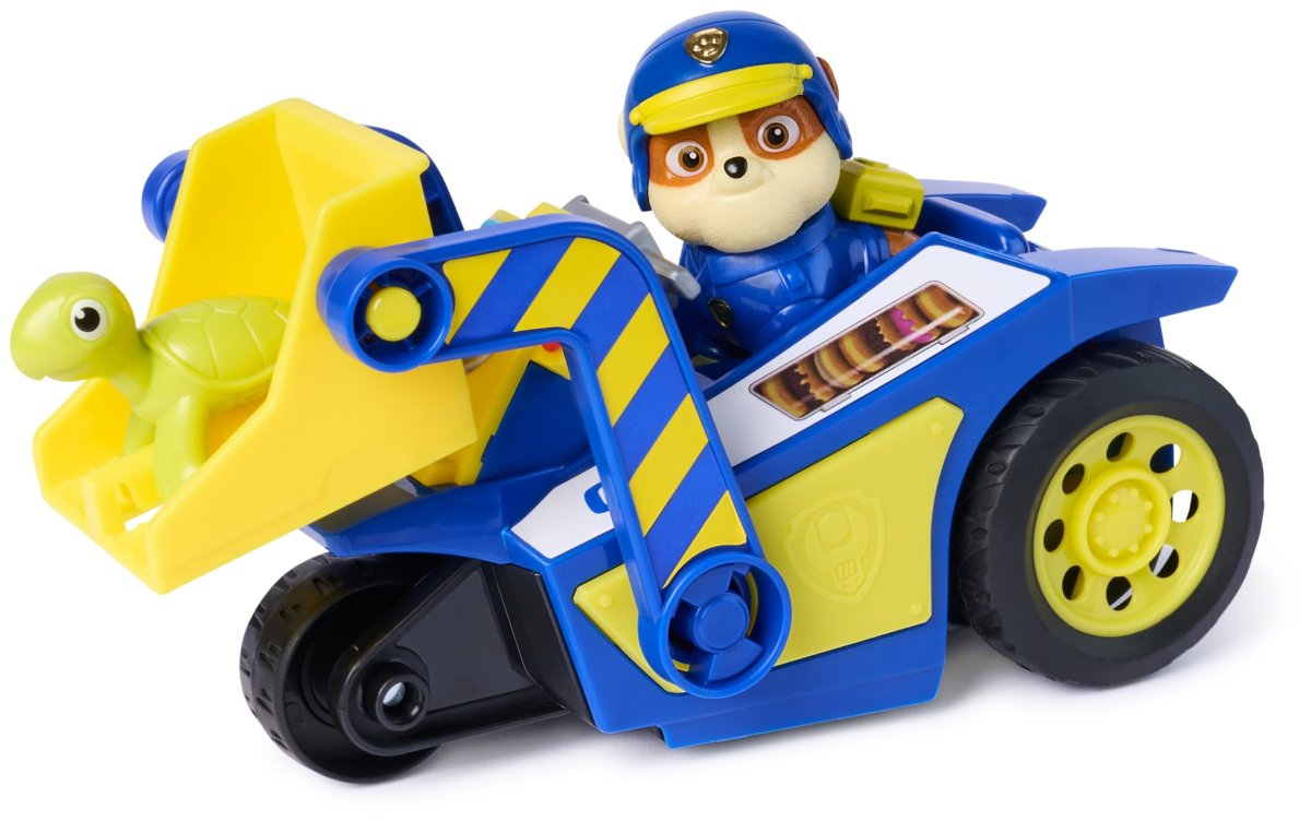 Paw Patrol Vehiculo Pull Back Con Figura Search & Rescue - Rubble