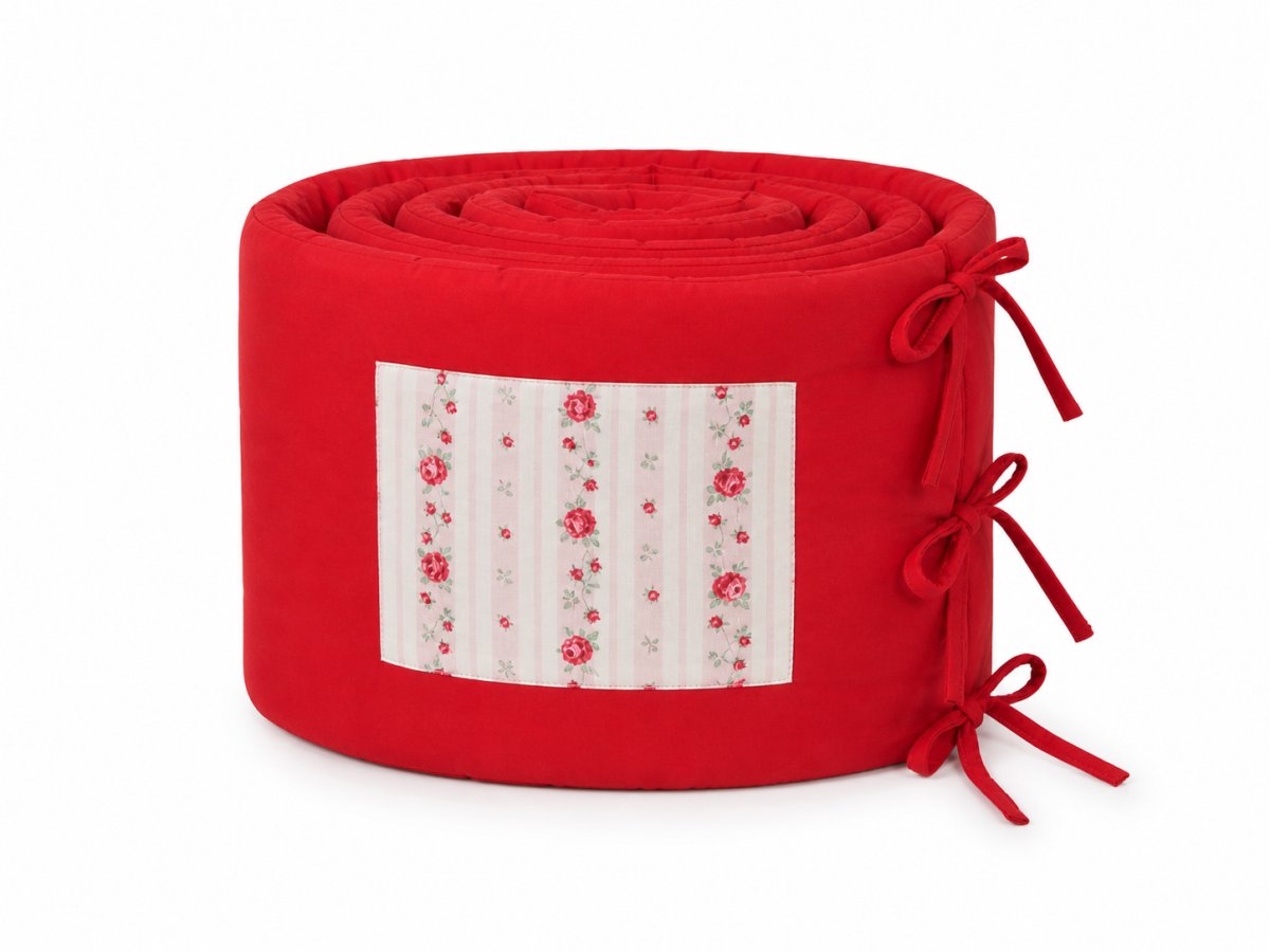 Acolchado Cuna Funcional C/ Chichonera  Patchwork Reversible