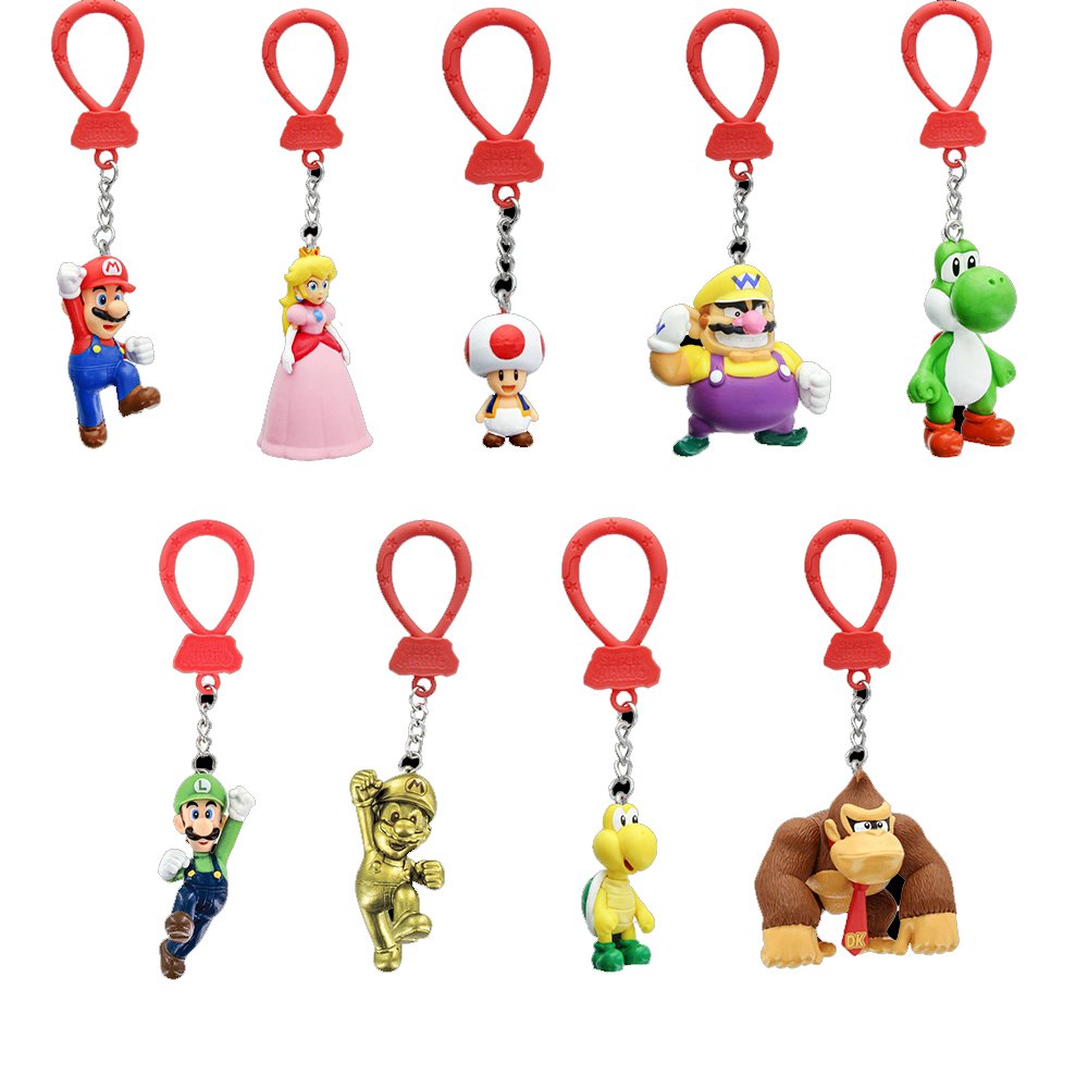 Caja Figuras Sorpresa - Super Mario Backpack Buddies