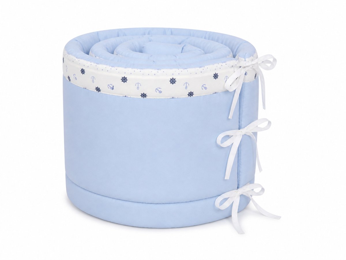 Acolchado Con Chichonera de Cuna - Patchwork