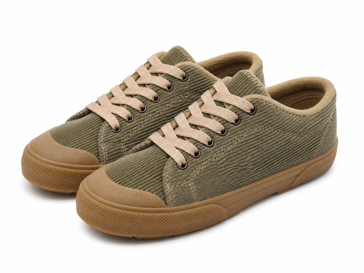 Zapatilla Cordon Corderoy