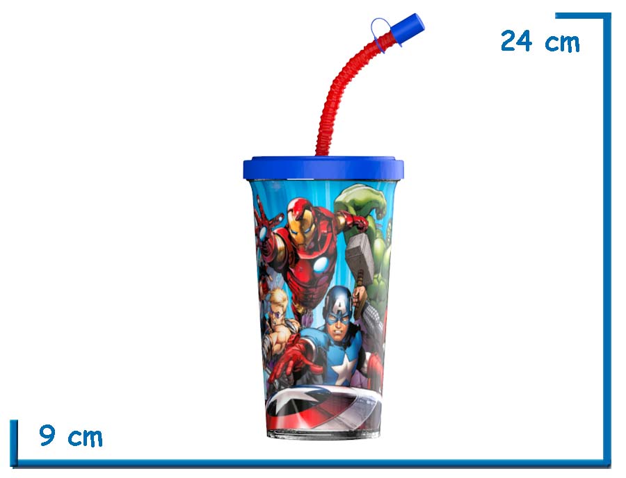 AVENGERS VASO SPORT 400ML