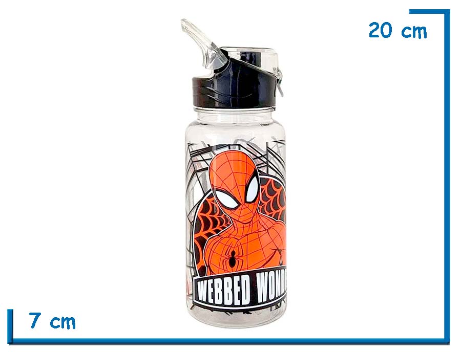 SPIDER-MAN BOTELLA FLIP TOP 500ML