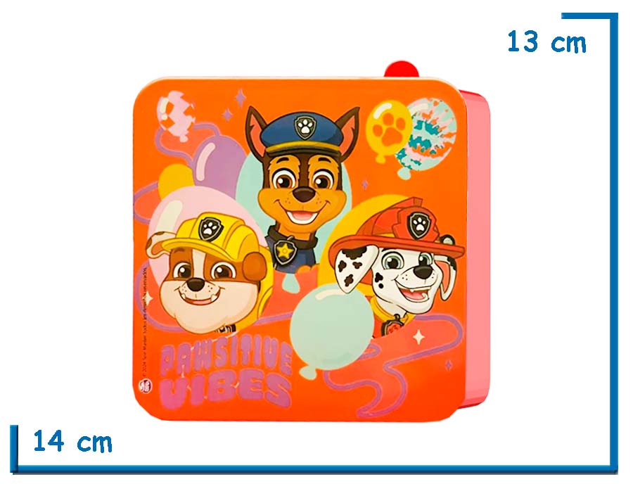 PAW PATROL CAJA SANDWICH