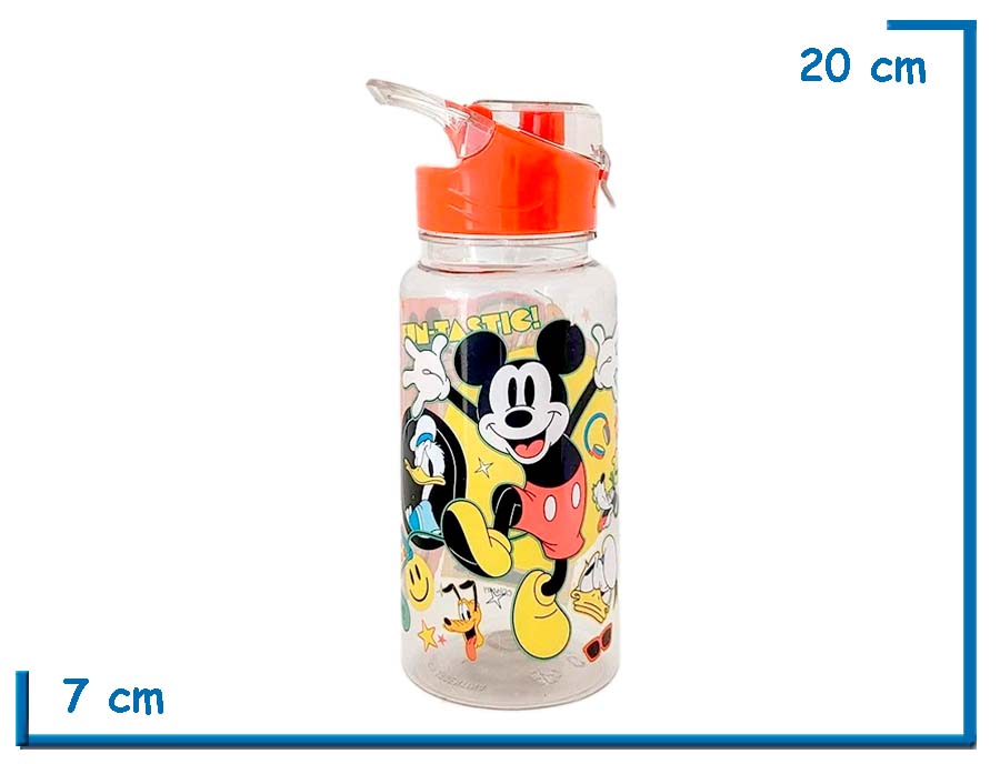 MICKEY MOUSE BOTELLA FLIP TOP 500ML