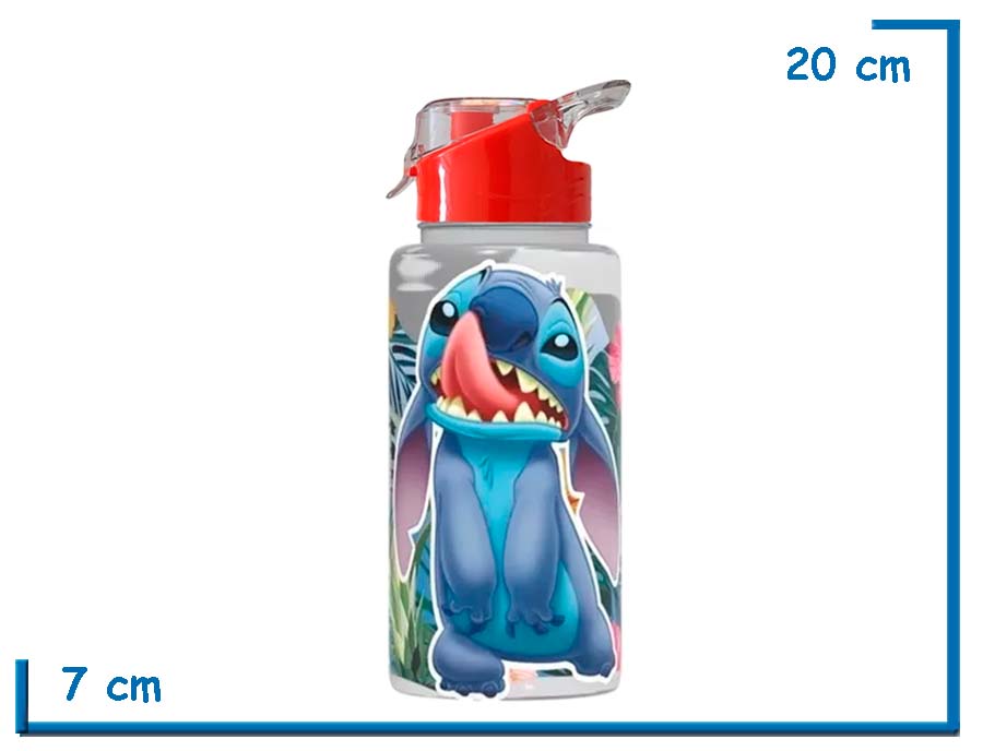 STITCH BOTELLA FLIP TOP 500ML