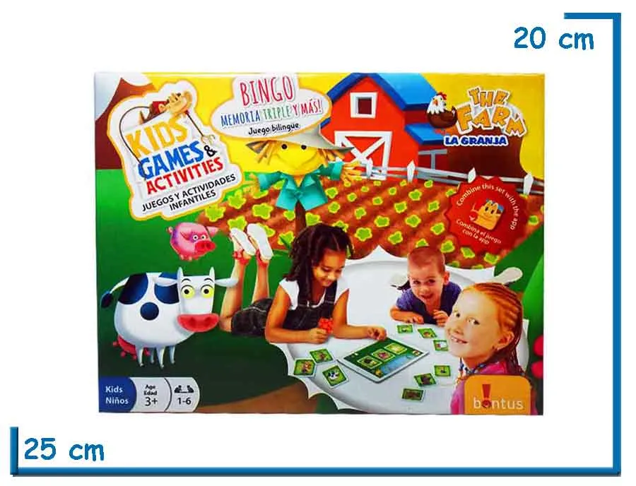BINGO LA GRANJA KIDS GAMES & ACTIVITIES