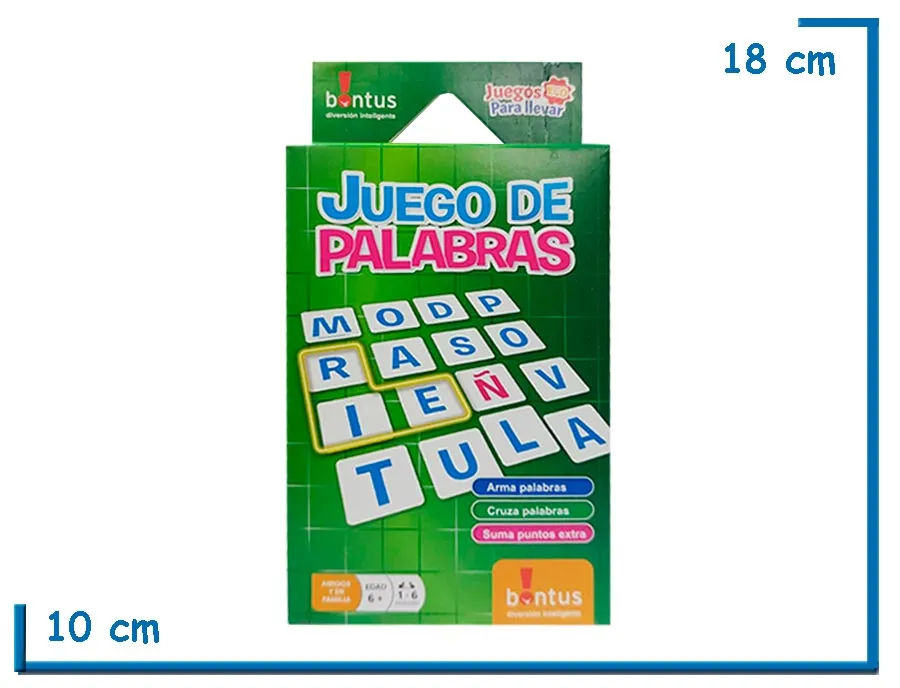 JUEGO DE PALABRAS ECO JUEGOS PARA LLEVAR