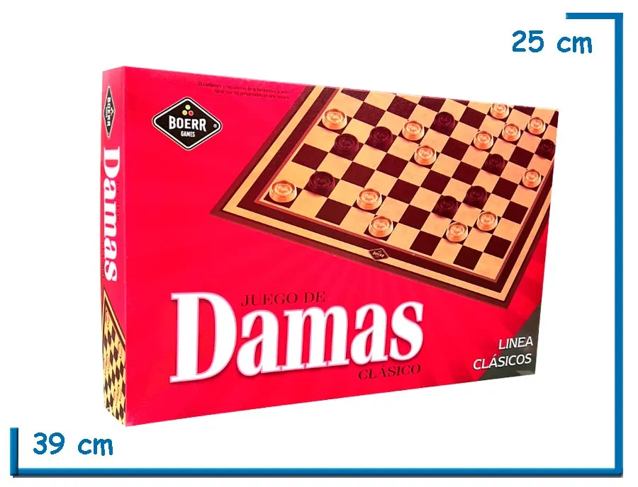 JUEGO DE DAMAS CLASICO