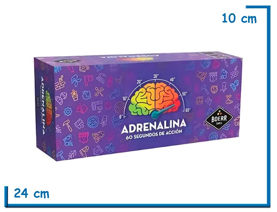 ADRENALINA 60 SEGUNDOS DE ACCION VIOLETA ACTUAR ADIVINAR Y CENSURA