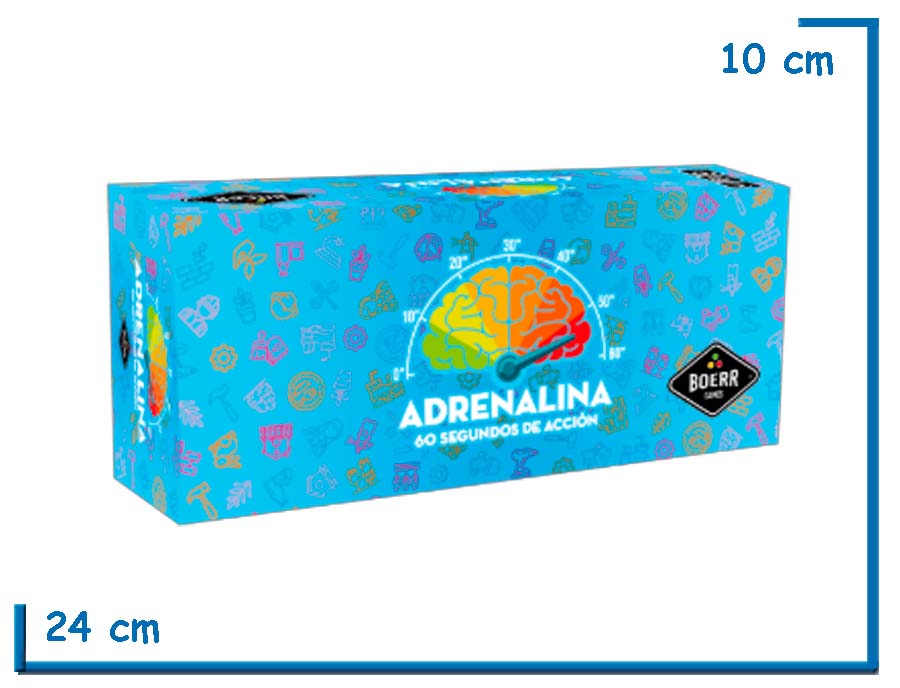 ADRENALINA 60 SEGUNDOS DE ACCION CELESTE MODELAR TARAREAR Y DIBUJAR