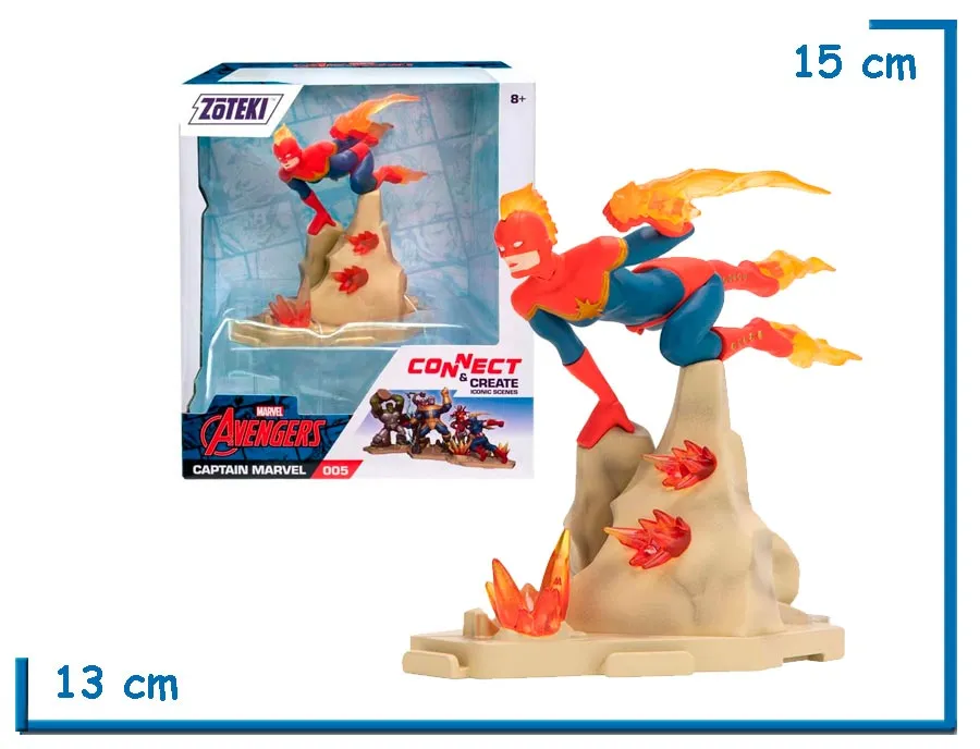 JAZWARES ZOTEKI CAPTAIN MARVEL AVENGERS