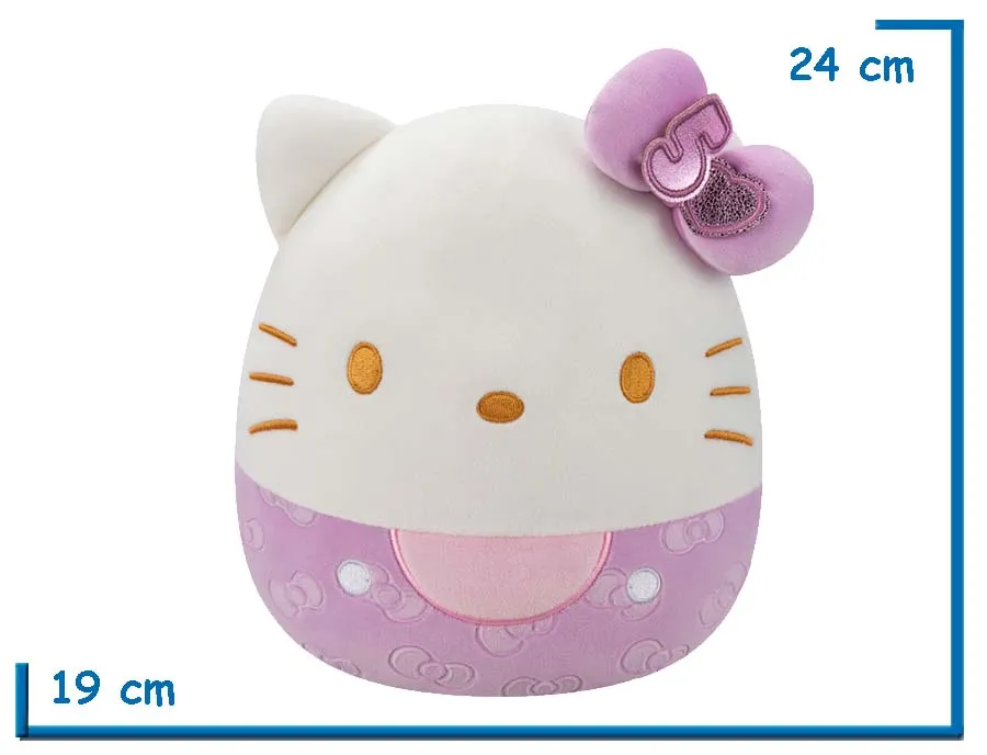 SQUISHMALLOWS HELLO KITTY LILA 25CM