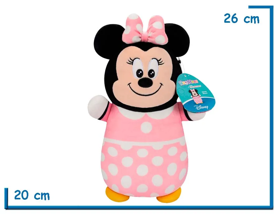 SQUISHMALLOWS HUG MEES MINNIE MOUSE DISNEY 25CM