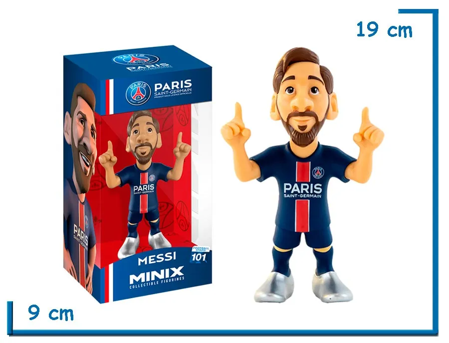 MINIX LIONEL MESSI PSG FIGURA DE VINILO