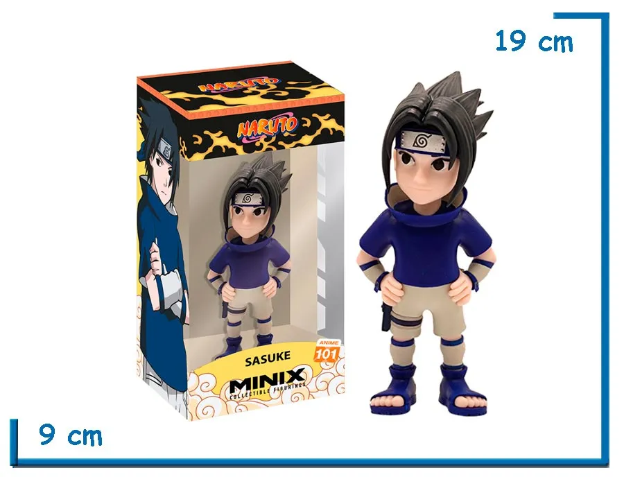 MINIX SASUKE NARUTO FIGURA DE VINILO