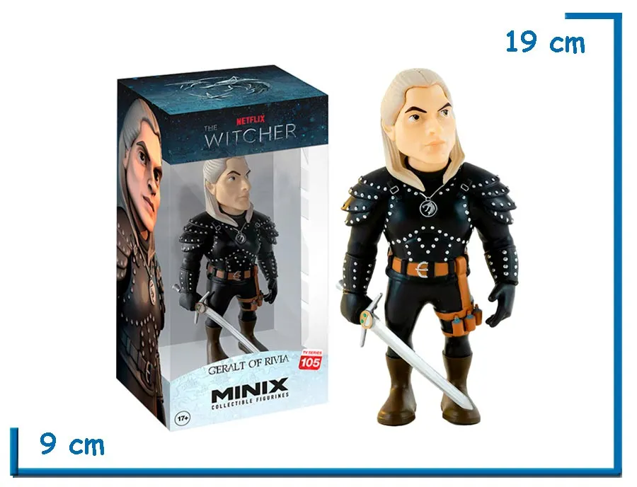 MINIX GERALT OF RIVIA THE WITCHER FIGURA DE VINILO