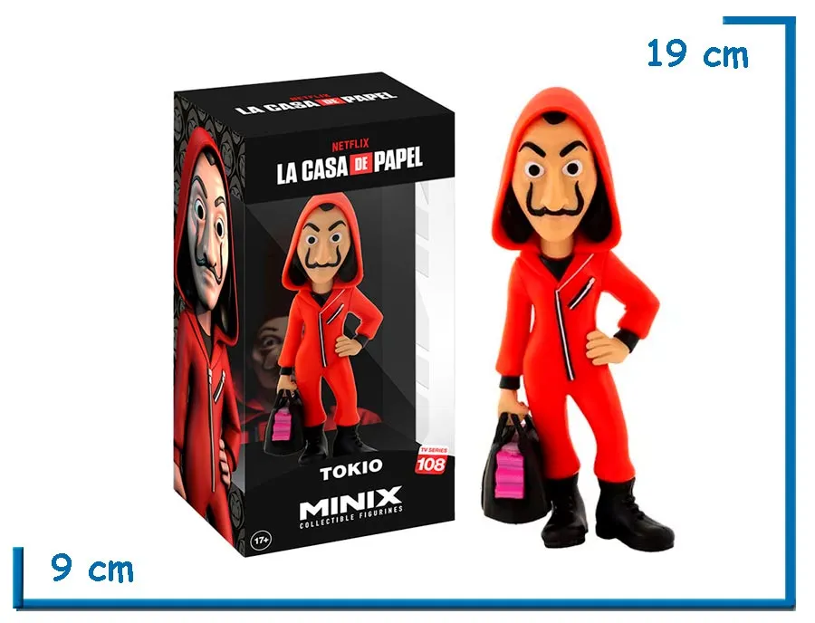 MINIX TOKIO LA CASA DE PAPEL FIGURA DE VINILO