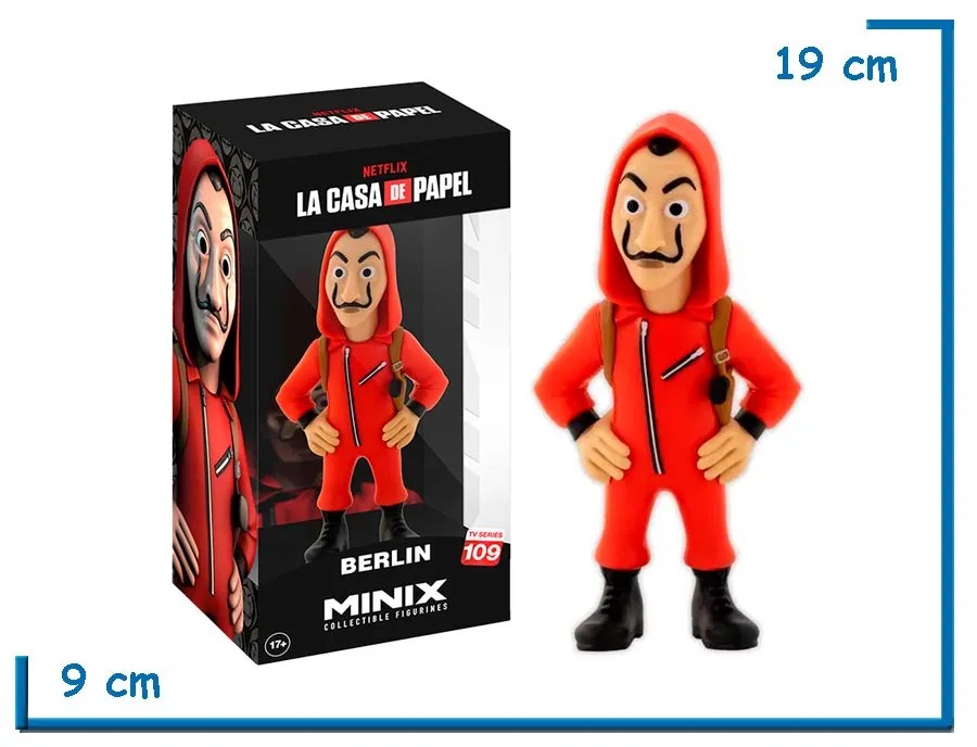 MINIX BERLIN LA CASA DE PAPEL FIGURA DE VINILO