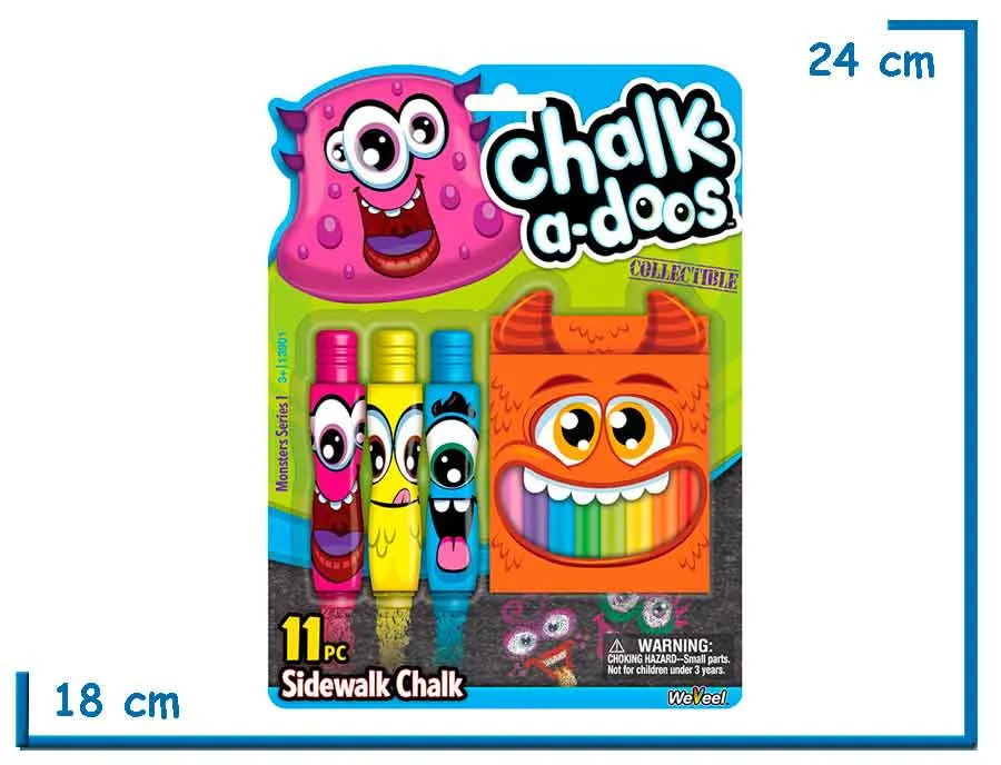 SCENTOS PACK 11 TIZAS COLORIDAS + 3 PORTATIZA