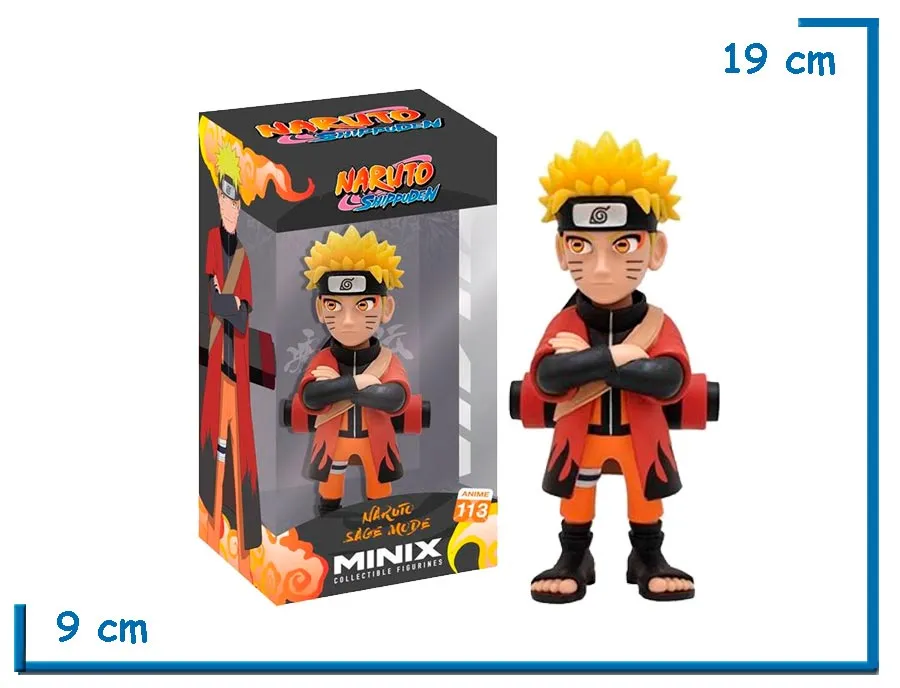 MINIX NARUTO SAGE MODE NARUTO SHIPPUDEN FIGURA DE VINILO