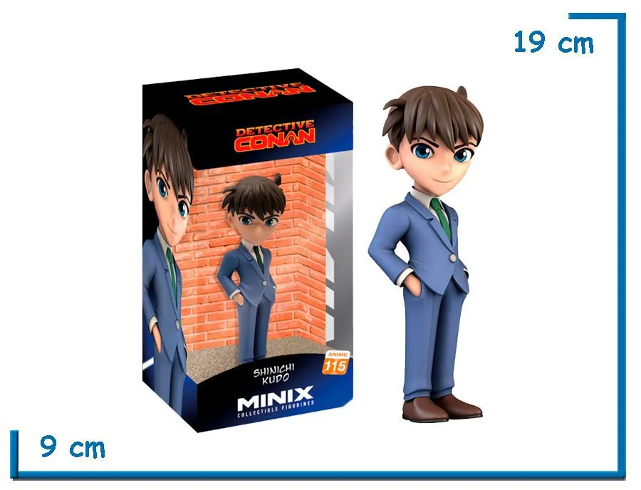 MINIX SHINICHI KUDO DETECTIVE CONAN FIGURA DE VINILO
