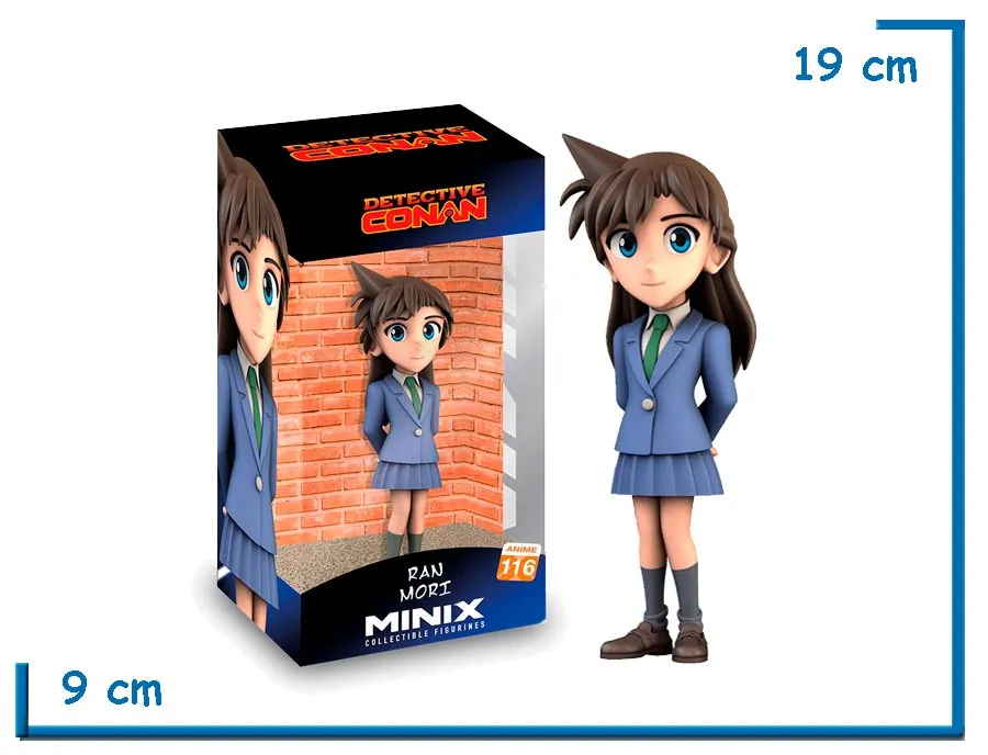 MINIX RAN MORI DETECTIVE CONAN FIGURA DE VINILO