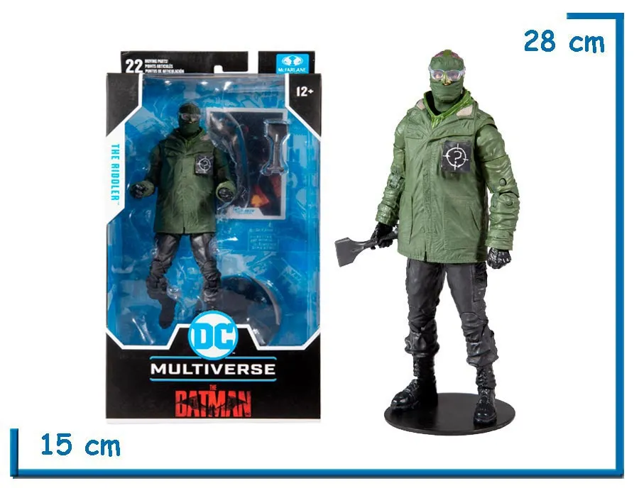 MCFARLANE THE RIDDLER TBM 7″ DC MULTIVERSE