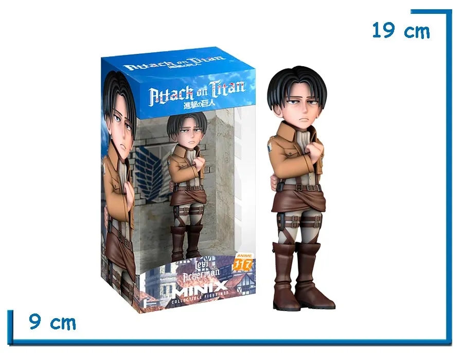 MINIX LEVI ACKERMAN ATTACK ON TITAN FIGURA DE VINILO