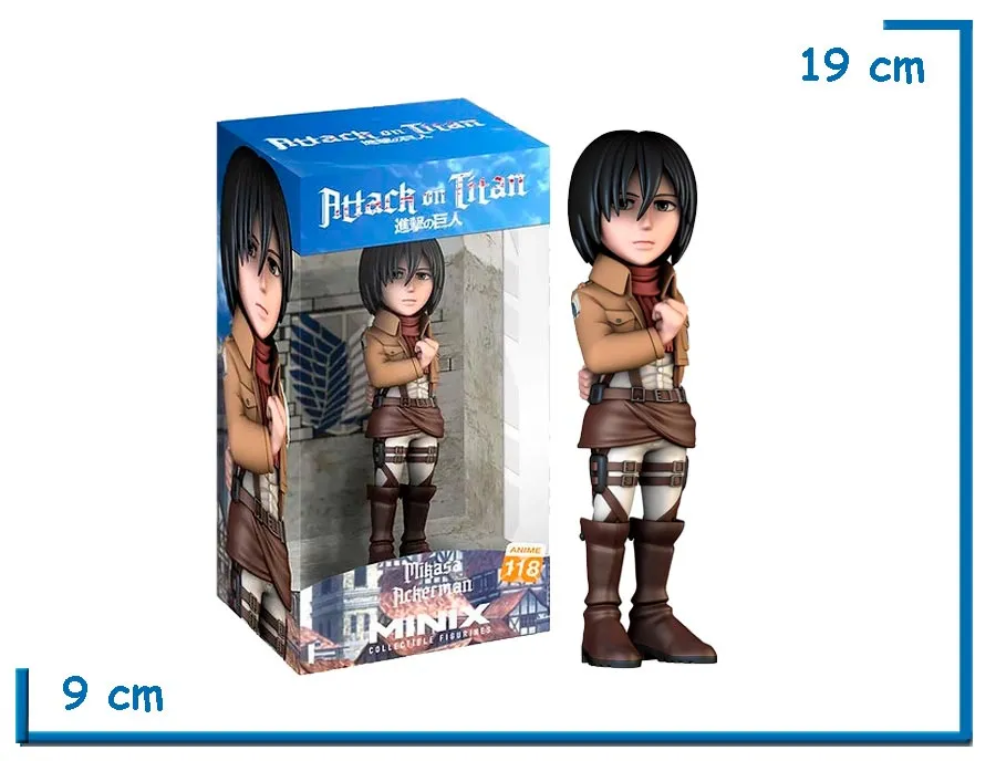 MINIX MIKASA ACKERMAN ATTACK ON TITAN FIGURA DE VINILO