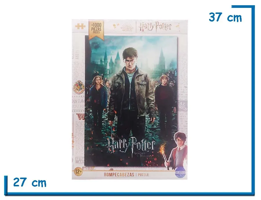 2X1 VULCANITA HARRY POTTER PUZZLE 1000 PZS DEATHLY HALLOWS PART 2