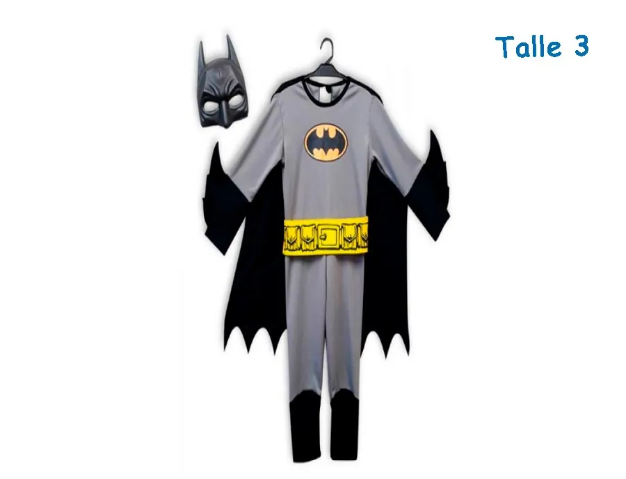 DISFRAZ T.3 BATMAN CLASICO
