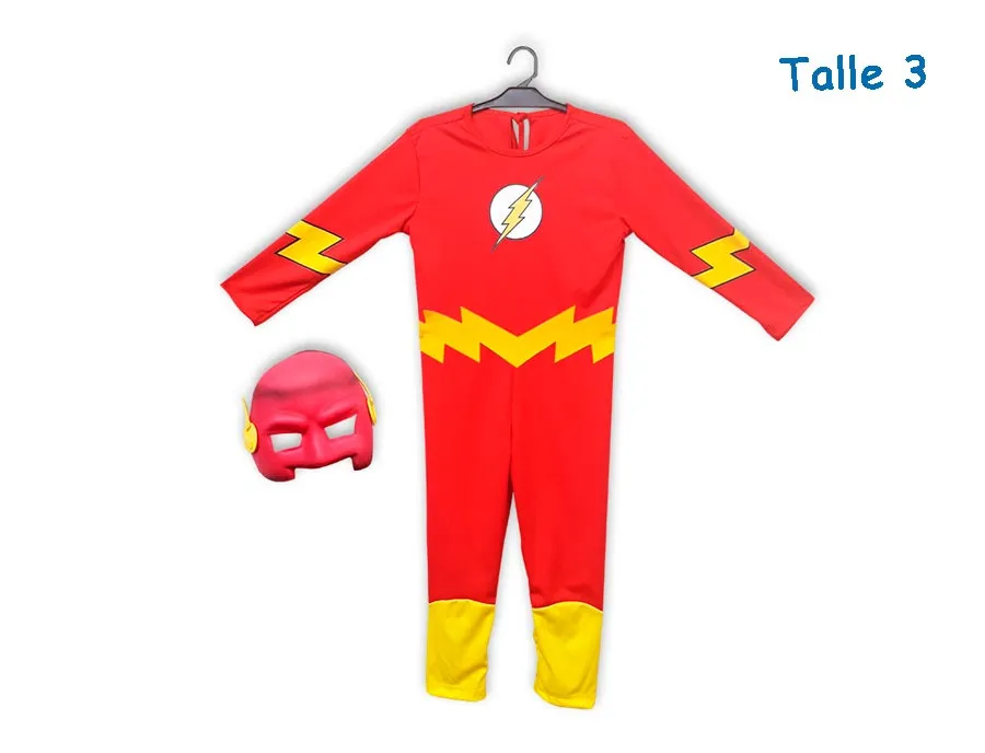 DISFRAZ T.3 FLASH CLASICO