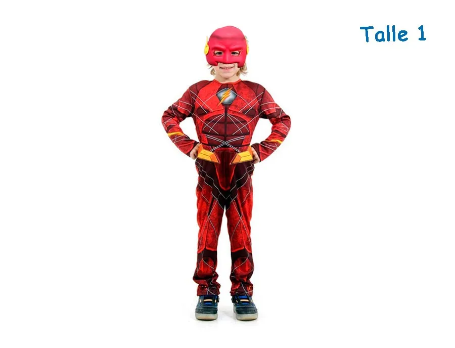 DISFRAZ T.1 THE FLASH MUSCULOSO