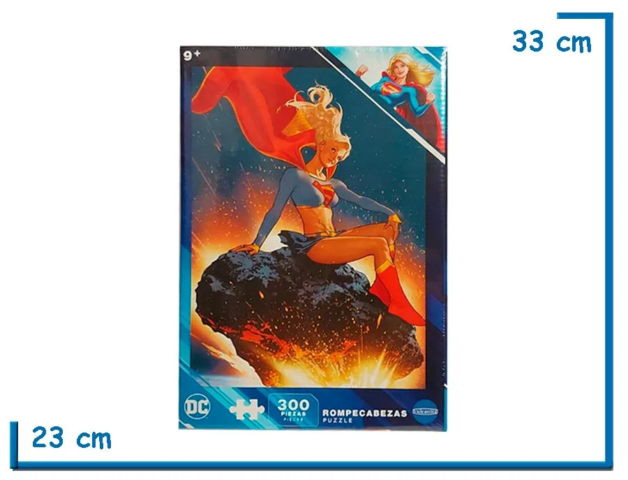2X1 VULCANITA DC COMICS PUZZLE 300 PZS SUPERGIRL METEORITO