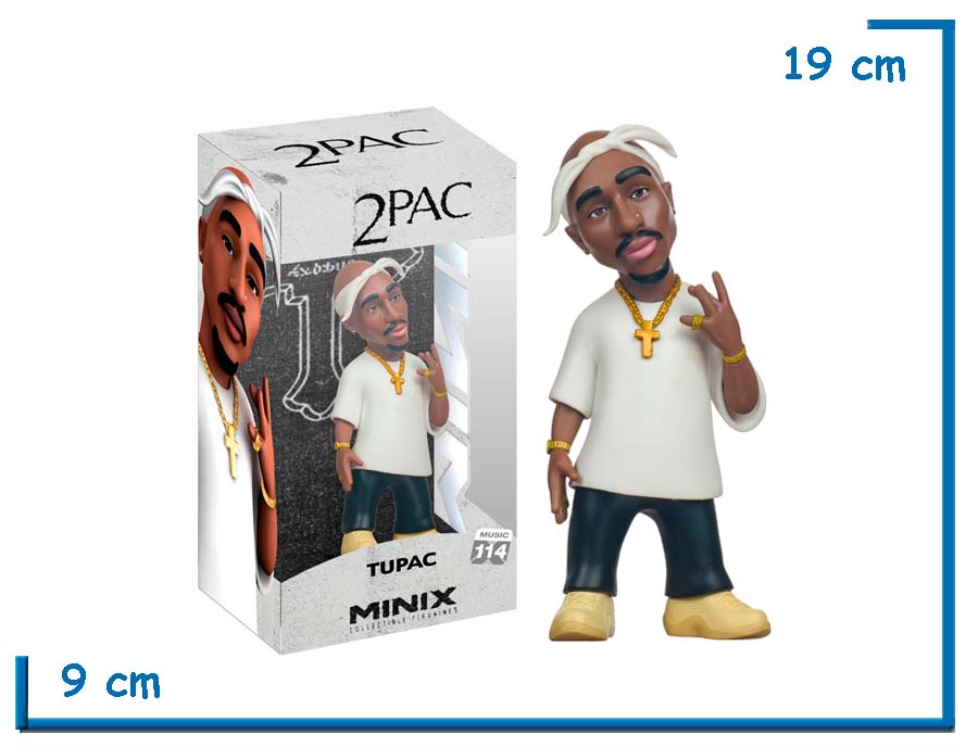 MINIX TUPAC 2PAC FIGURA DE VINILO