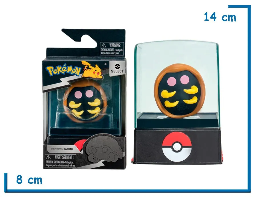 JAZWARES KABUTO CASE POKEMON SELECT