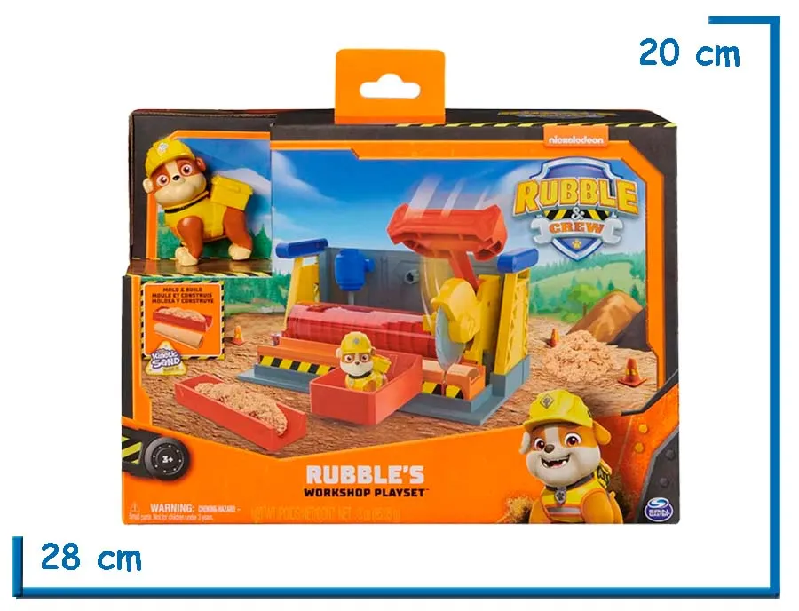 SPIN MASTER RUBBLE & CREW RUBBLES WORKSHOP PLAYSET CON ARENA