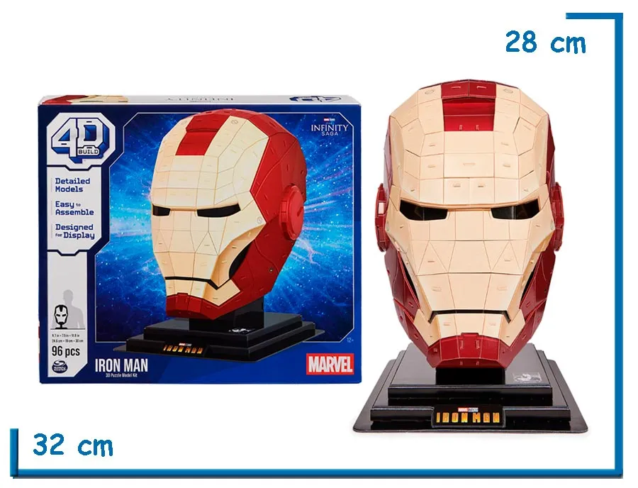 4D BUILD IRON MAN MARVEL 3D PUZZLE
